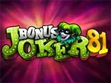 Bonus Joker 81 — automat zadarmo