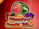 Plenty Of Fruit 20 Hot — automat zadarmo