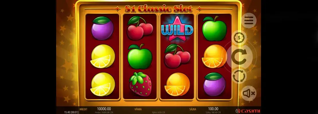 Úvodná obrazovka hry 81 Classic Slot