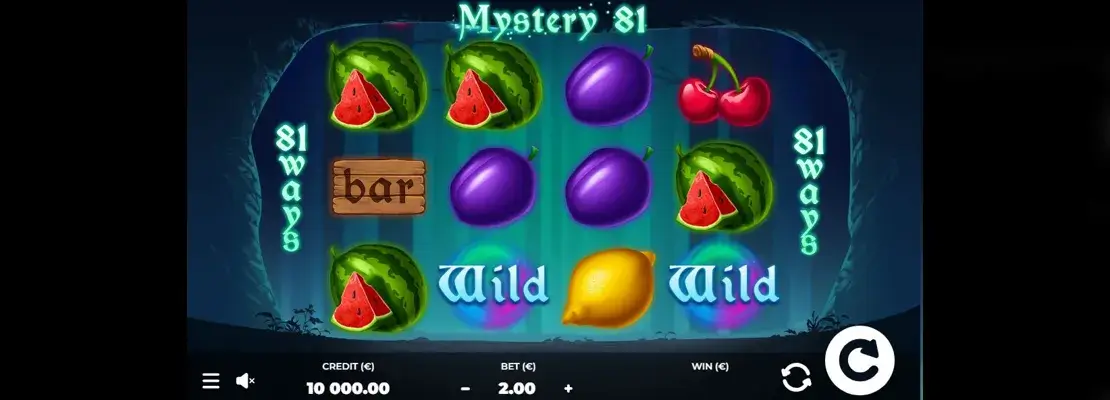 Úvodná obrazovka hry 81 Mystery