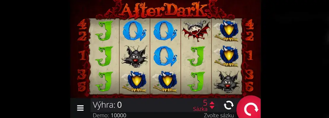 Úvodná obrazovka hry After Dark