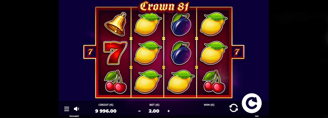 Úvodná obrazovka hry Crown 81