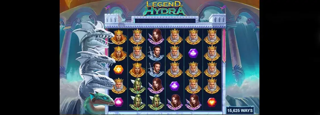 Úvodná obrazovka hry Legend Of Hydra