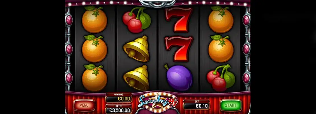 Úvodná obrazovka hry Lucky 81
