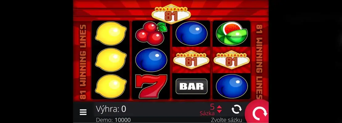 Úvodná obrazovka hry Multiplay 81