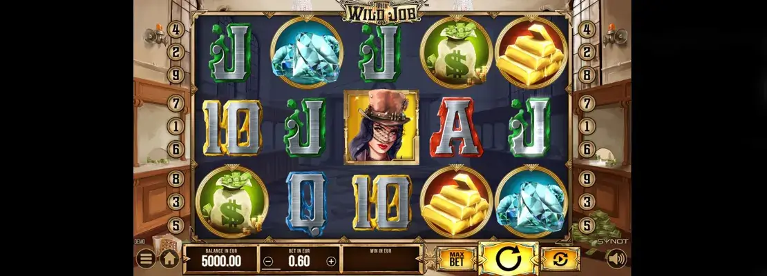 Úvodná obrazovka hry The Wild Job
