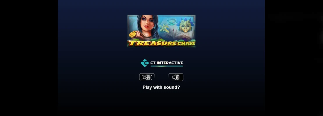 Úvodná obrazovka hry Treasure Chase