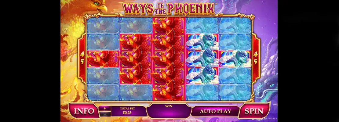 Úvodná obrazovka hry Ways Of The Phoenix