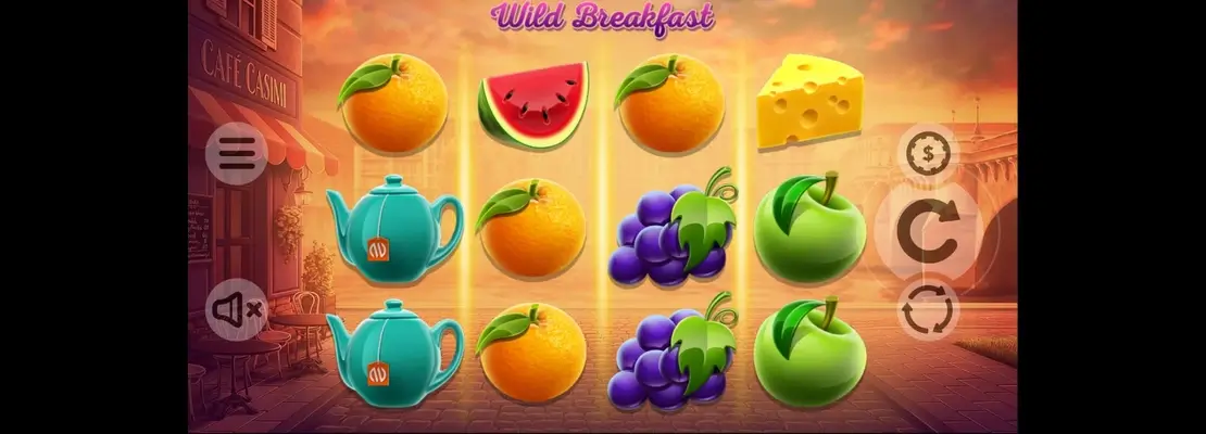 Úvodná obrazovka hry Wild Breakfast