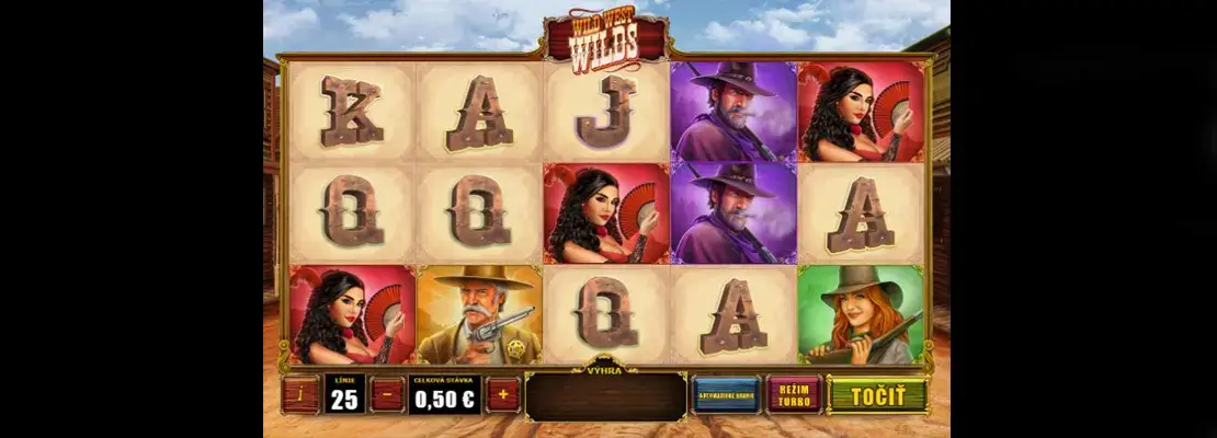 Úvodná obrazovka hry Wild West Wilds